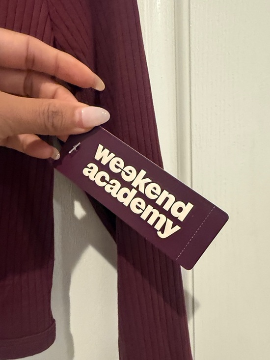 Weekend Academy Girls Long Sleeve Ribbed Cardigan - Picture 5 of 6